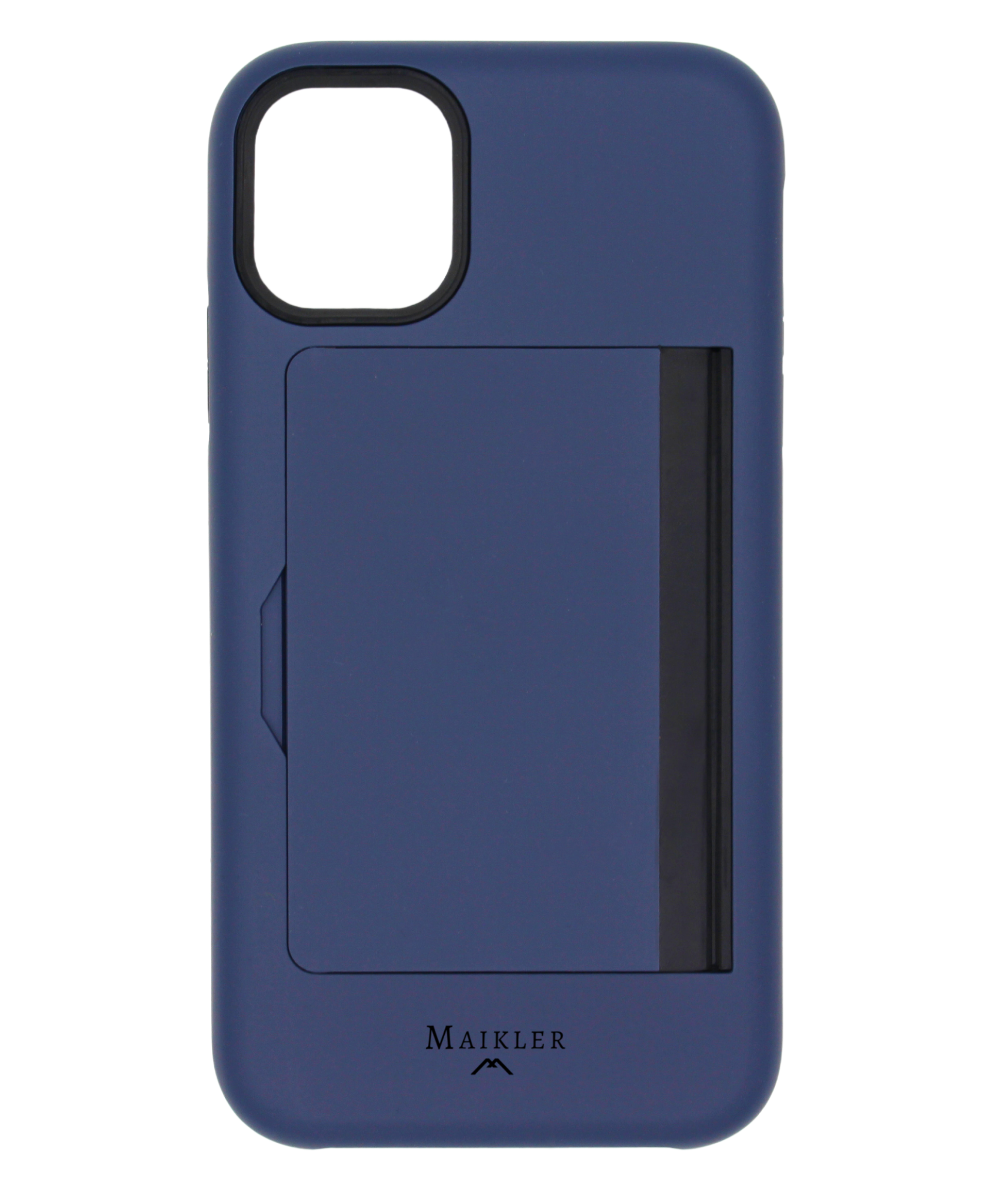 iPhone 11 Met Pasjeshouder Blauw - Maikler 